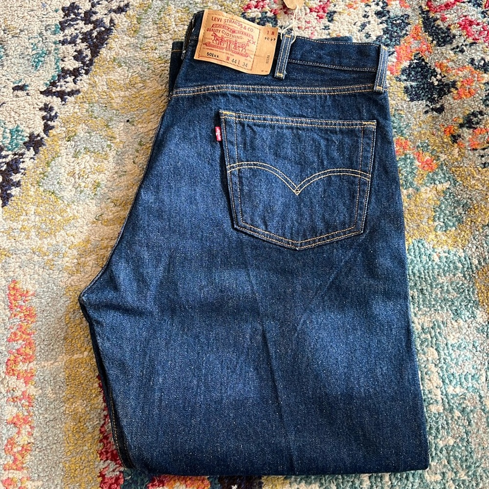 Mens 501xx Levi’s W44 L 34 New condition